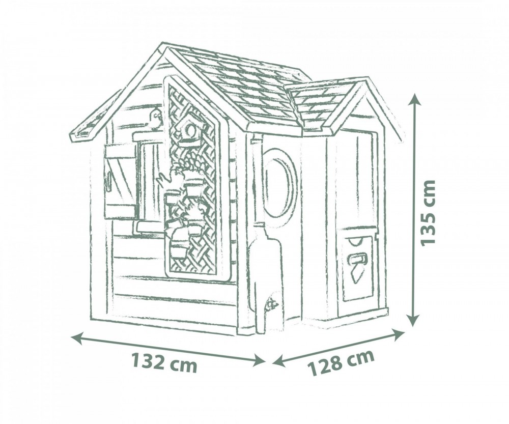 Smoby Life      Garden House 7600810408