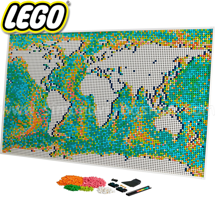 2021 Lego World Map    31203