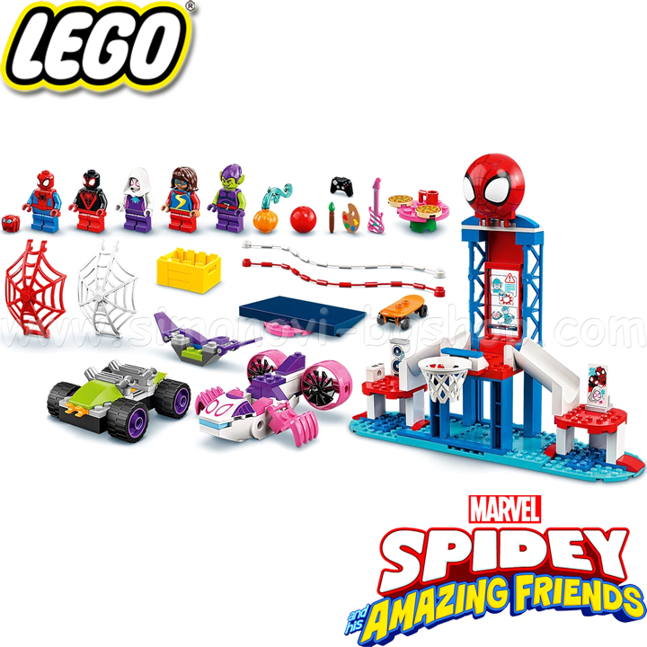 2022 Lego Marvel Spidey Amazing Friends     10784