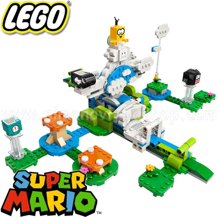 2021 Lego Super Mario The Heavenly World of Lakitu 71389