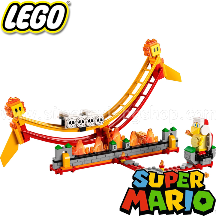 2023 Lego Super Mario    Lava Wave Ride 71416