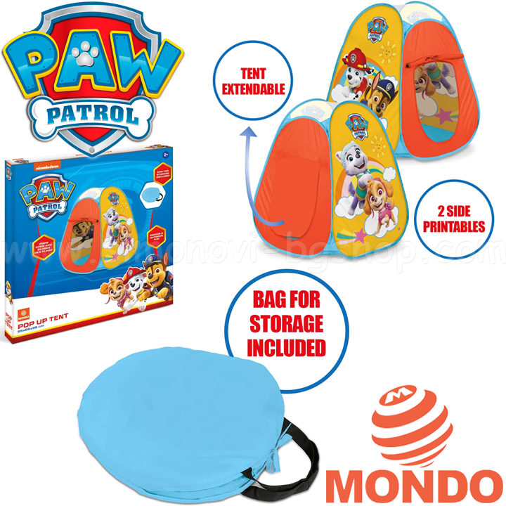 * Mondo Paw Patrol   Pop Up 28388