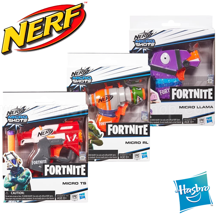 *Hasbro Nerf FORTNITE  Microshots TS E6745
