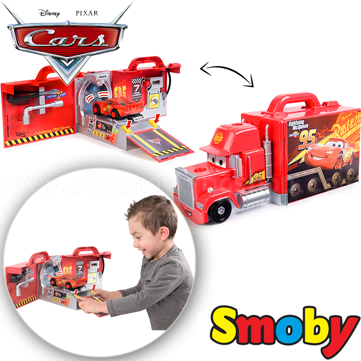  Smoby Disney Cars    Mack Truck 360146