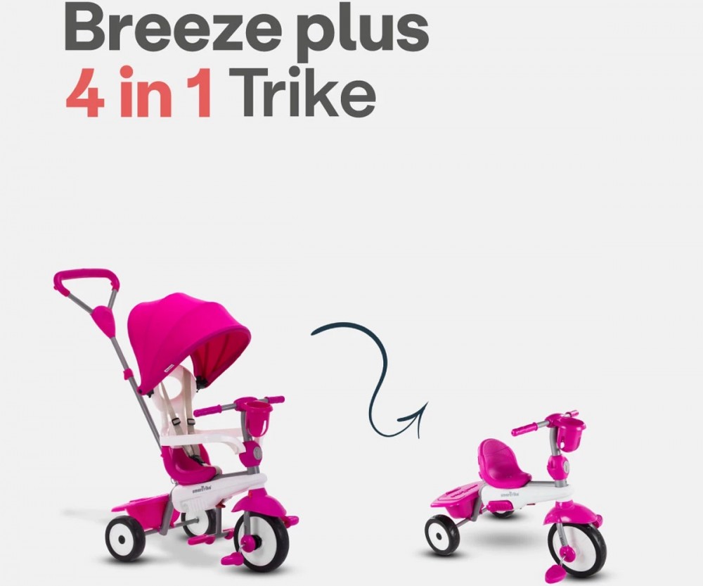 * 2025 Smart Trike   41 smarTrike Breeze Plus Pink 6653200