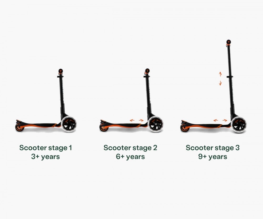 * 2025 Smart Trike Scooter smarTrike Xtend Ride-on Orange 2401303
