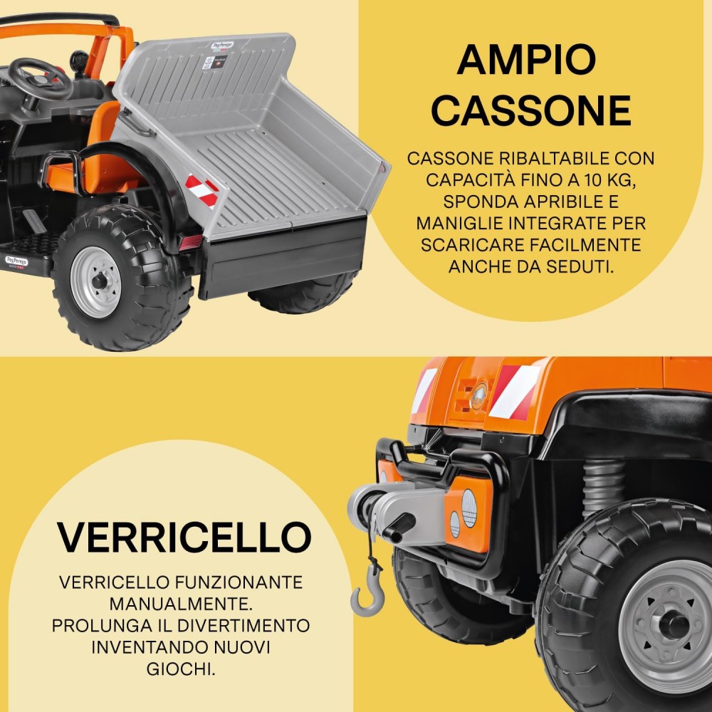 PEG PEREGO    12V TAURUS       40 .    ,      - !     , Taurus   ,      !       12V/12Ah/150Wh      -    !  ,        350 W    2 ,             17%.    3 .    !    4 ,      ; 2-              - .            .  ,        17%.    ,      10 ,                 . 2   +             + . -     ,        .          ,     .        .      ,    .        !  ,    .     2-  LED    .          .        .             .        ,    .        ,          18      24 .  : - : 142  x 91,5  x 84  - : 28,9    - 1  - 12V/12Ah/150Wh  ,   .   -     1    12V.   - 2   - 2    -     - 17%   -    -    -    - 3+  / -           - 4   -     -   , PP , PA , PEHD        - 142  x 91,5  x 84     - 73,6  57,6  123,6     - 28,9     - 60 + 10  1-  - 3,5 / 2-  - 6,8 /   - 3,5 /  - 350W