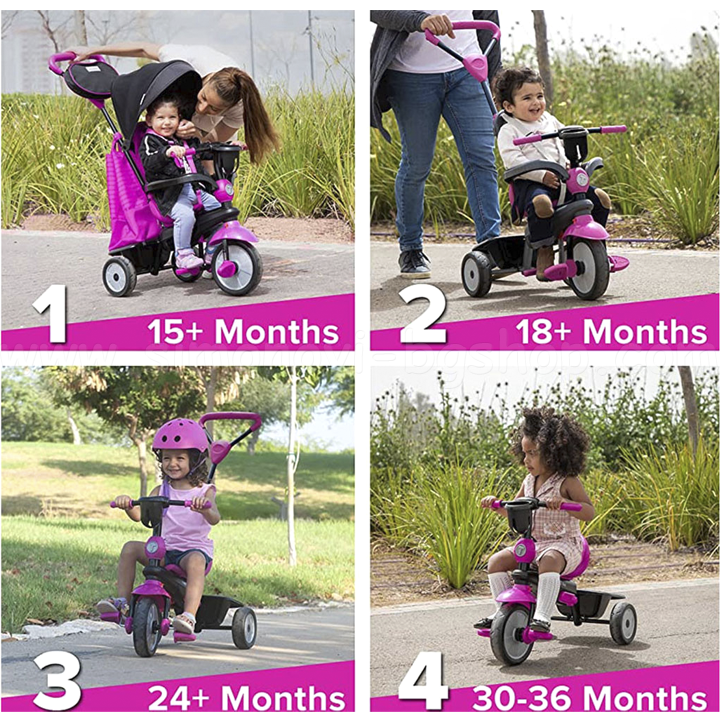 * 2023 Smart Trike Swing DLX®   4  1 Pink 6500600