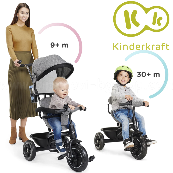 * 2023 KinderKraft Freeway   Grey Melange KKRFRWAGRY0000