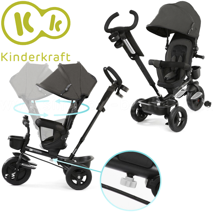 * 2023 KinderKraft Aveo   31 Antracite KRAVEO00ANT0000