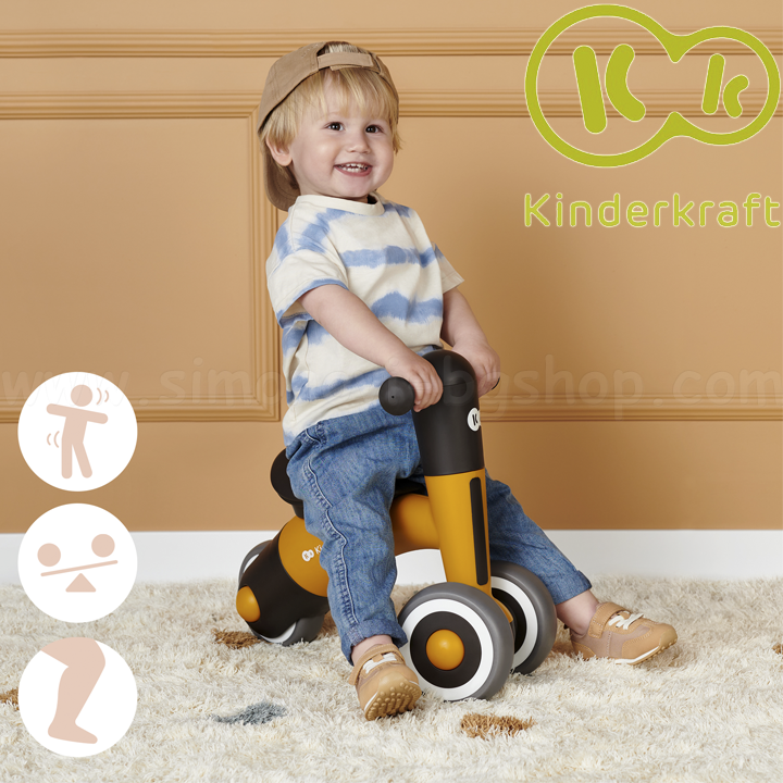 * 2023 Kinderkraft    MINIBI Honey Yellow