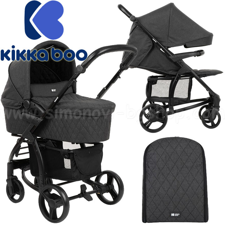 KikkaBoo   31 Madrid Black Melange 31001010131