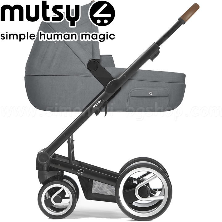 mutsy   2in1 i2 heritage black concrete