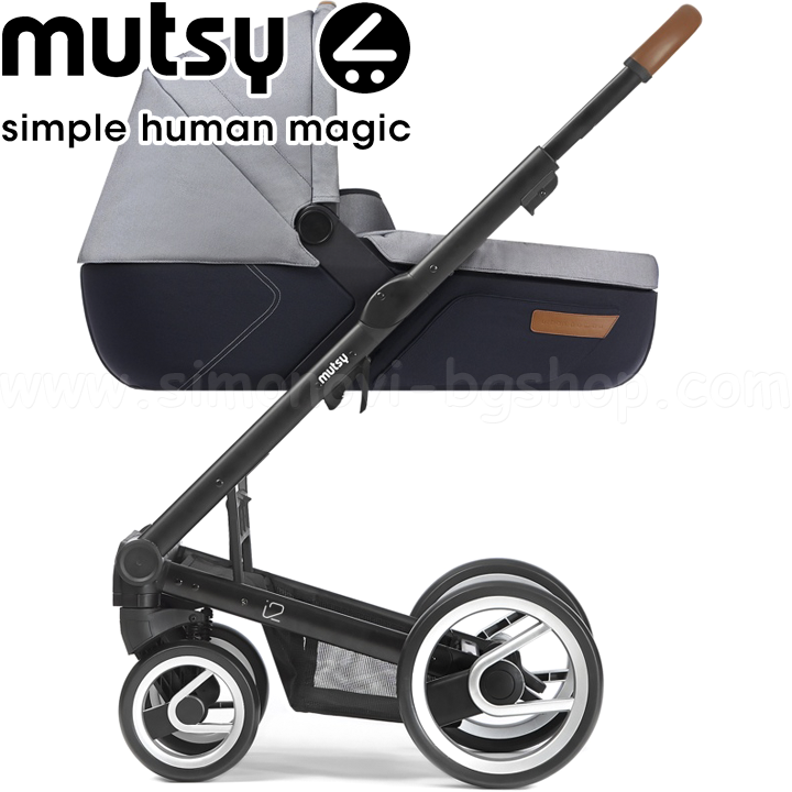 mutsy   2in1 i2 urban nomad black white blue