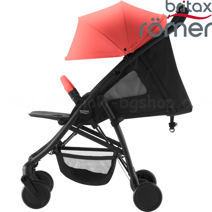 britax romer b lite coral peach  
