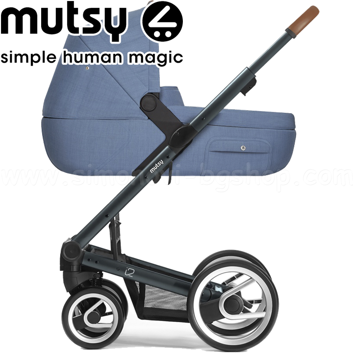 mutsy   2in1 i2 heritage green blue bright blue