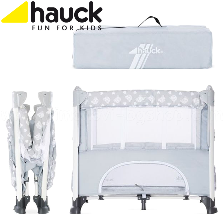 *2020 Hauck   Sleep`n Care Plus Teddy Grey 608159