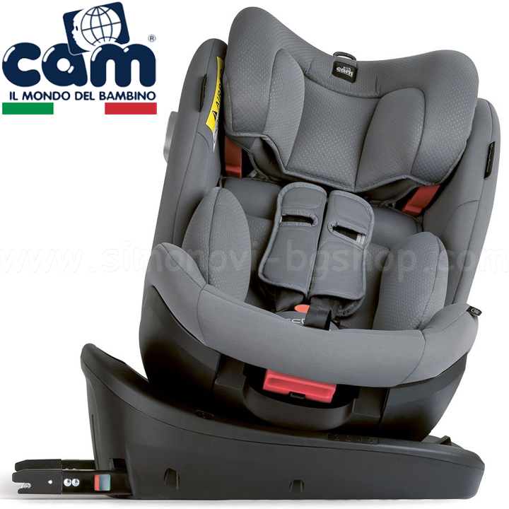 *2021 CAM    SCUDO ISOFIX 0-36. Grey col.166