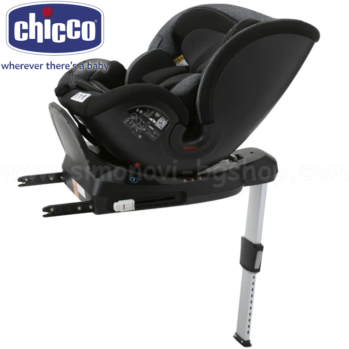 * 2023 Chicco    0-36. ONE SEAT 360° ISOFIX Black J0420