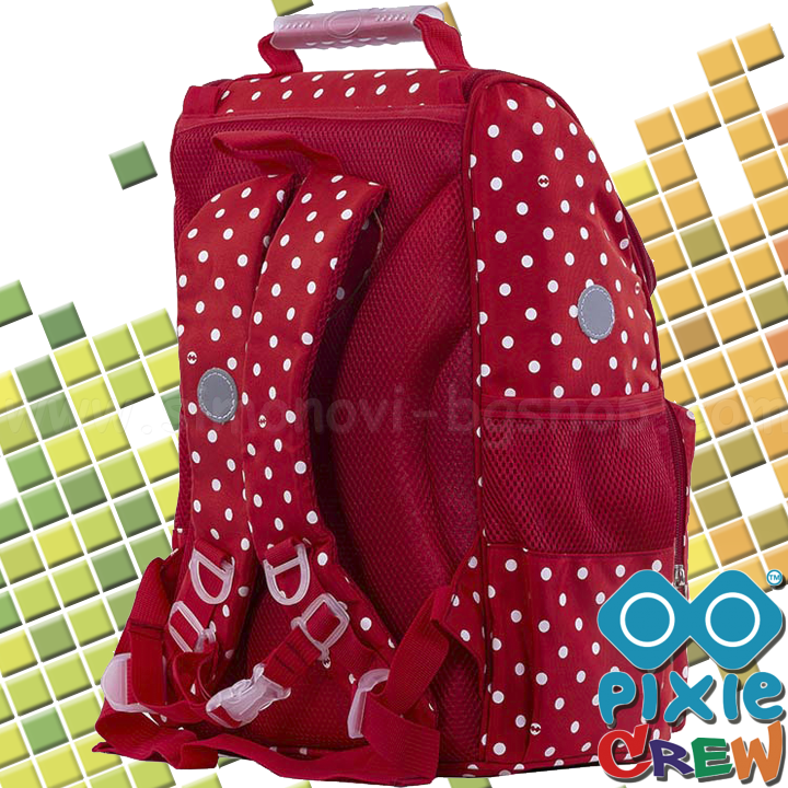 Pixie Crew     Red/White Dots PXB-22-87