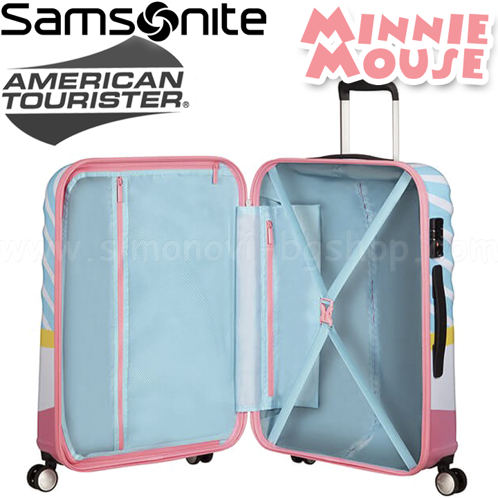 American Tourister   Disney Wavebreaker 67 Minnie Pink Kiss-1