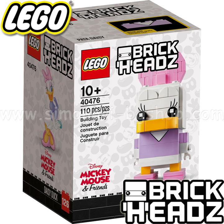 2021 Lego BrickHeadz Daisy Duck 40476 2021 Lego BrickHeadz Daisy Duck 40476