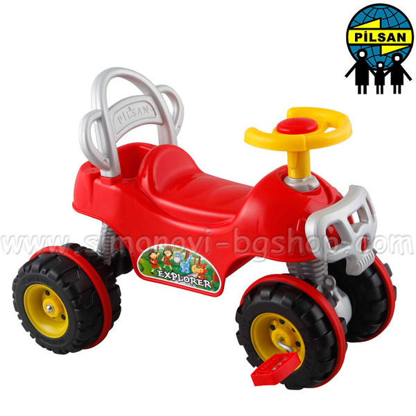 Pilsan - Explorer ATV   07813 Red