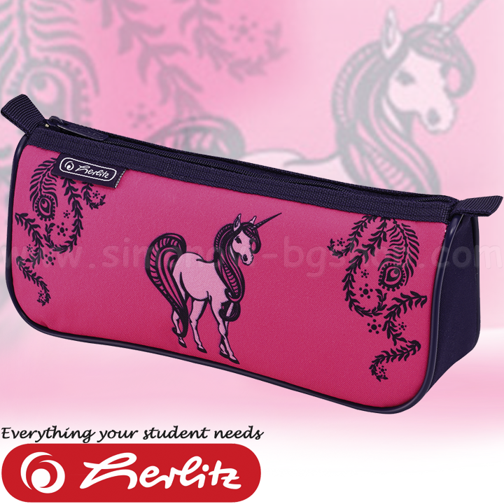 Herlitz Sport Pencil Case with a ZipperUnicorn Day50014507