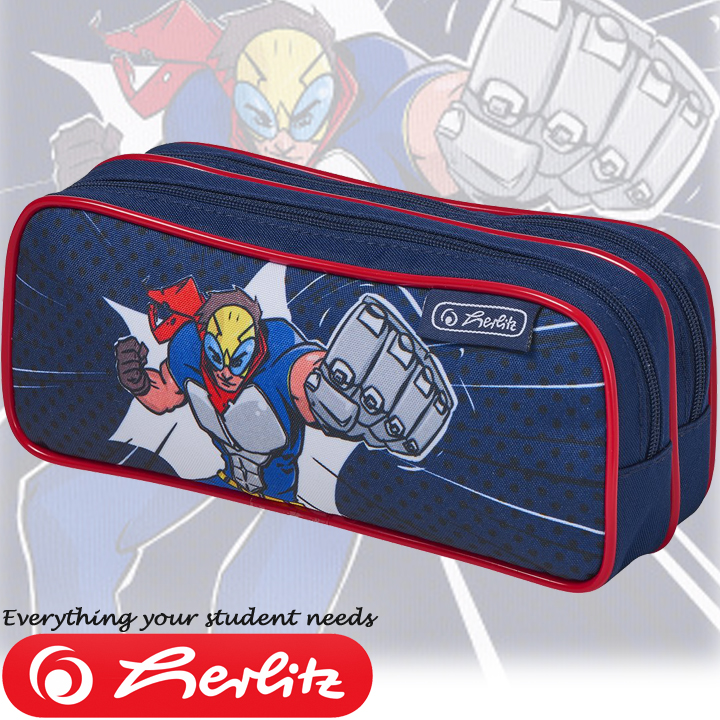 Herlitz Loop empty pouch with zipper 2 Comic Hero 50021291