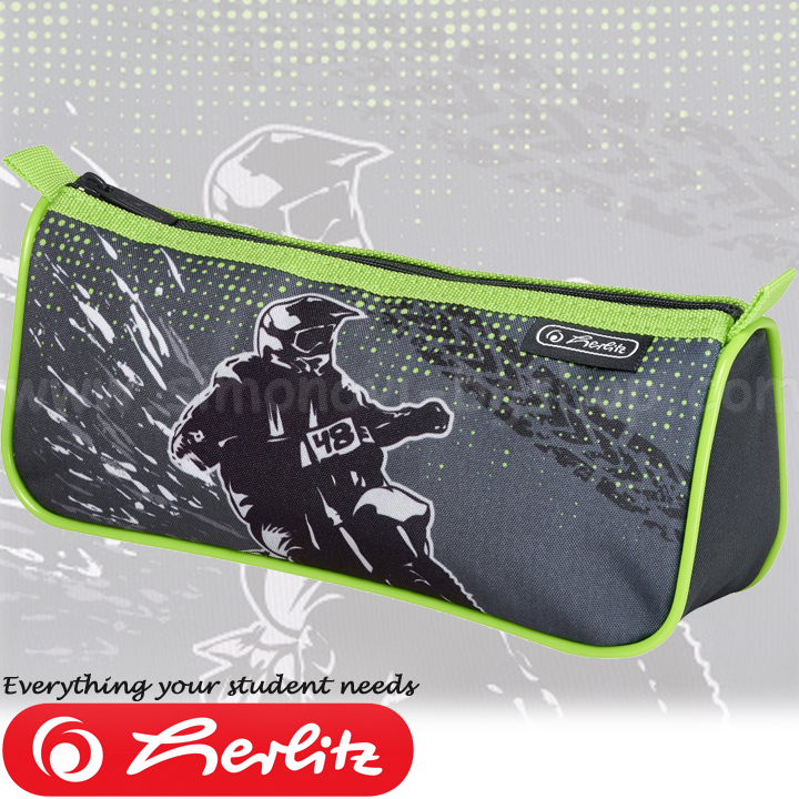 Herlitz Sport Pencil Case with a ZipperMotocross 50021239