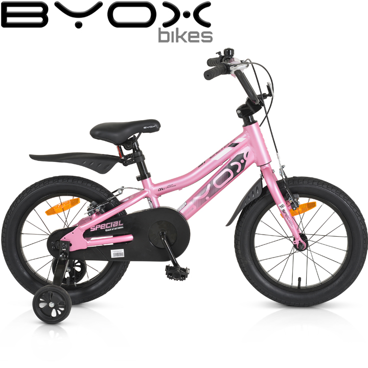 **Byox Bikes -    16" ALLOY SPECIAL Pink 111174