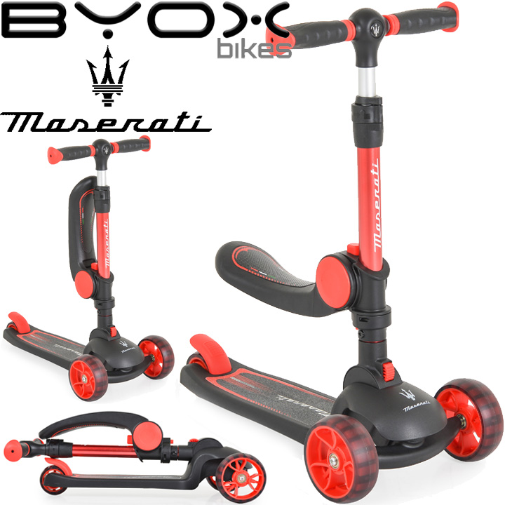 **Byox Bikes Тротинетка Maserati Black 111846 **Byox Bikes Тротинетка Maserati Black 111846