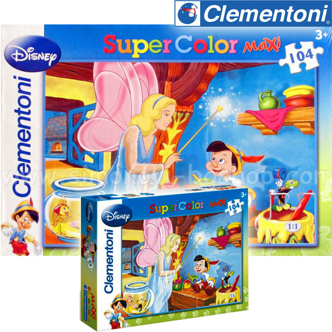 Clementoni - ����� Maxi Pinocchio 104�. 23559