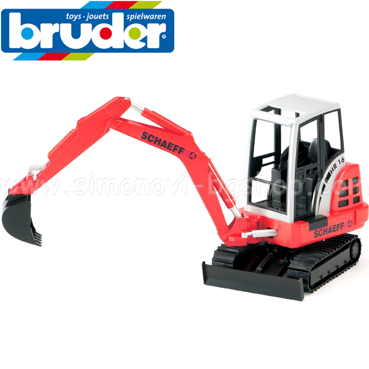 Bruder Excavator mini excavator Schaeff HR16 2432