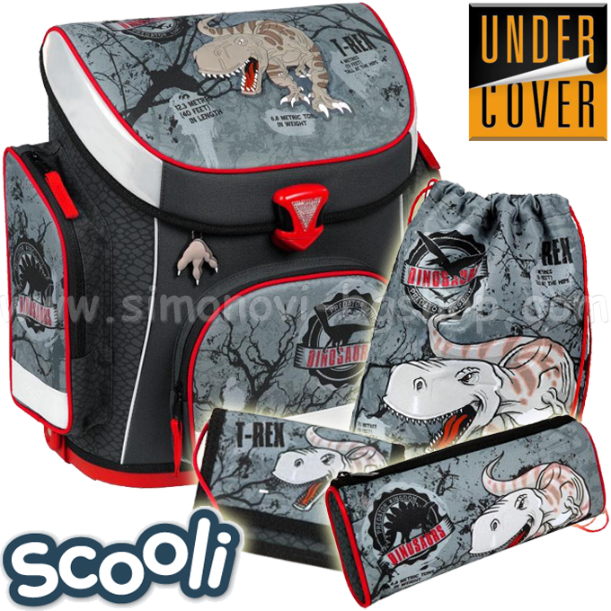 UnderCover Scooli Dino Ergonomic backpack