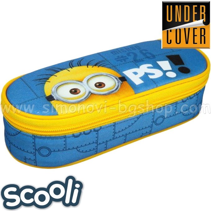 UnderCover Scooli Minions School pouch with zipper 1 25 853