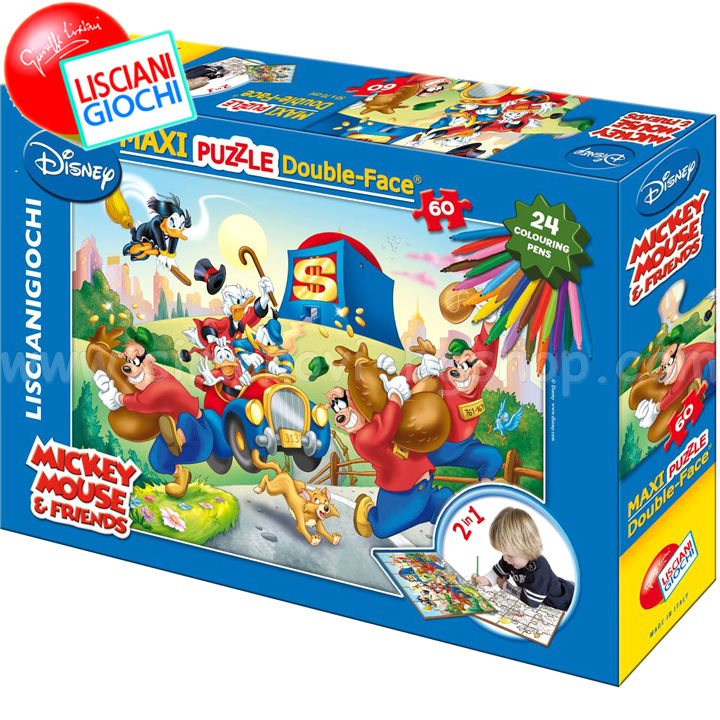 Liscianigiochi Mickey Mouse&Friends �������� ����� 60�. ���� ���� � ��������