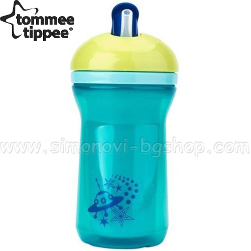Tommee Tippee  Active Sipper 12+ . Blue Space