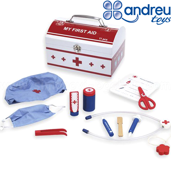 Trusa de doctorat de prim ajutor Andreu Toys 15008