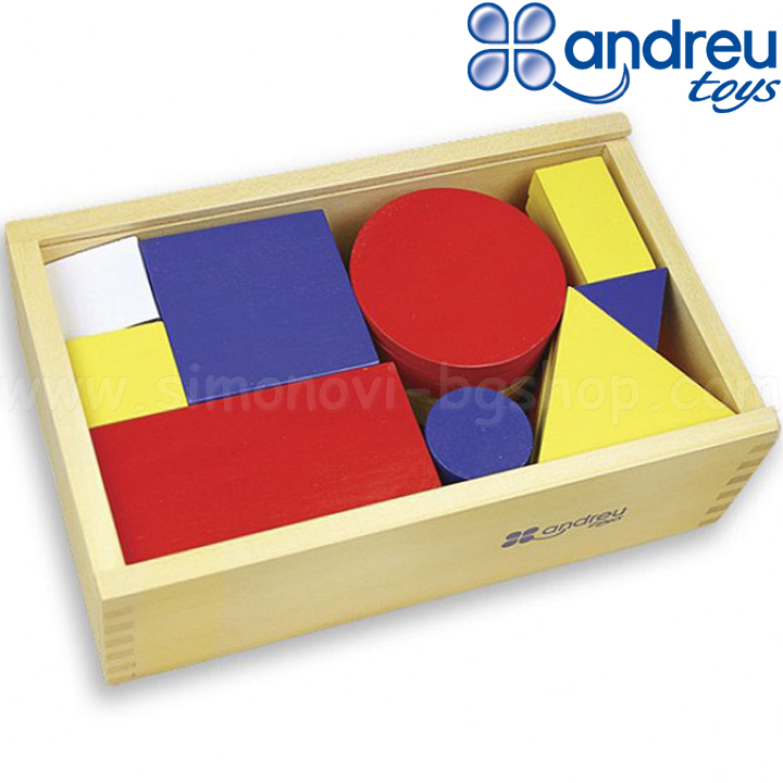 Andreu Toys - Wood logic blocks 16164
