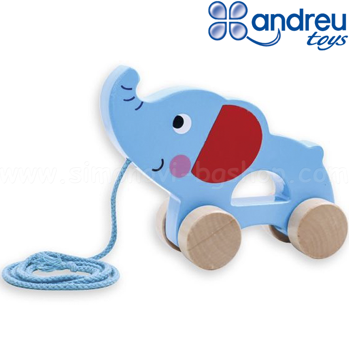 Andreu Toys - Pulling Toe Elephant TK15104