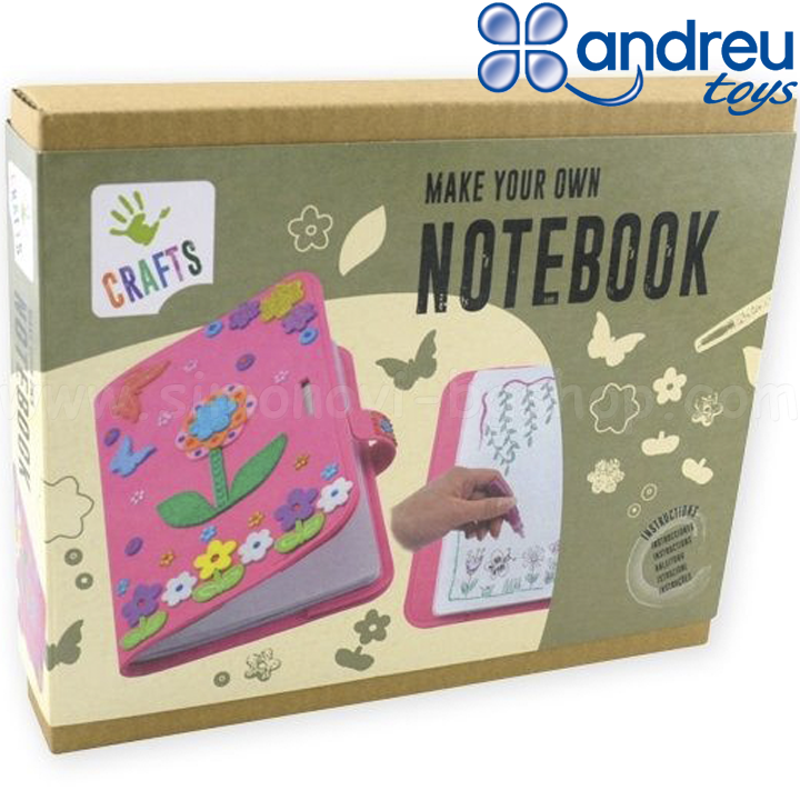 Andreu Toys - Make a notebook - Set for application 1210203