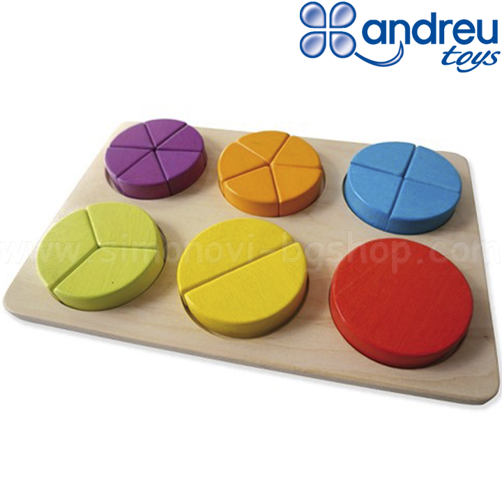 Andreu Toys - Training puzzle - Numbers, counting and crushing 16707