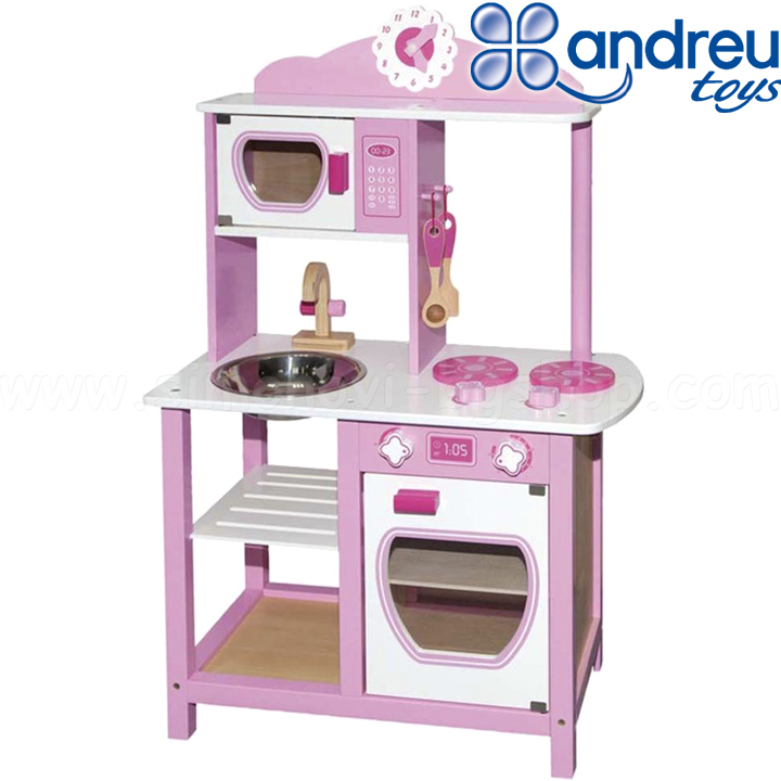 Andreu Toys Pink bucătărie Rosa 16354