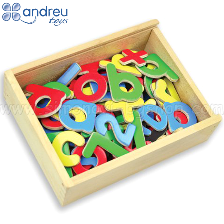Andreu Toys - Magnetic letters and numbers 16202