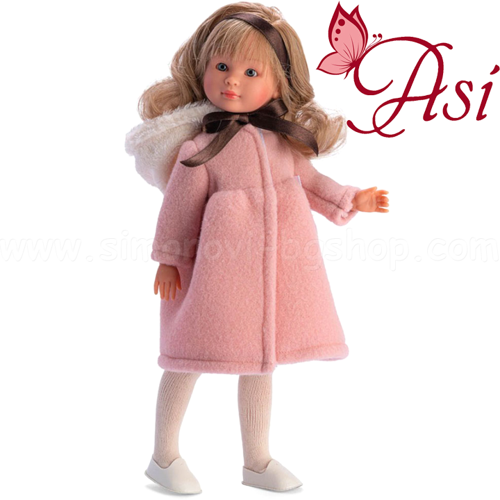 * Asi Doll Celia with woolen coat with hood 0166360