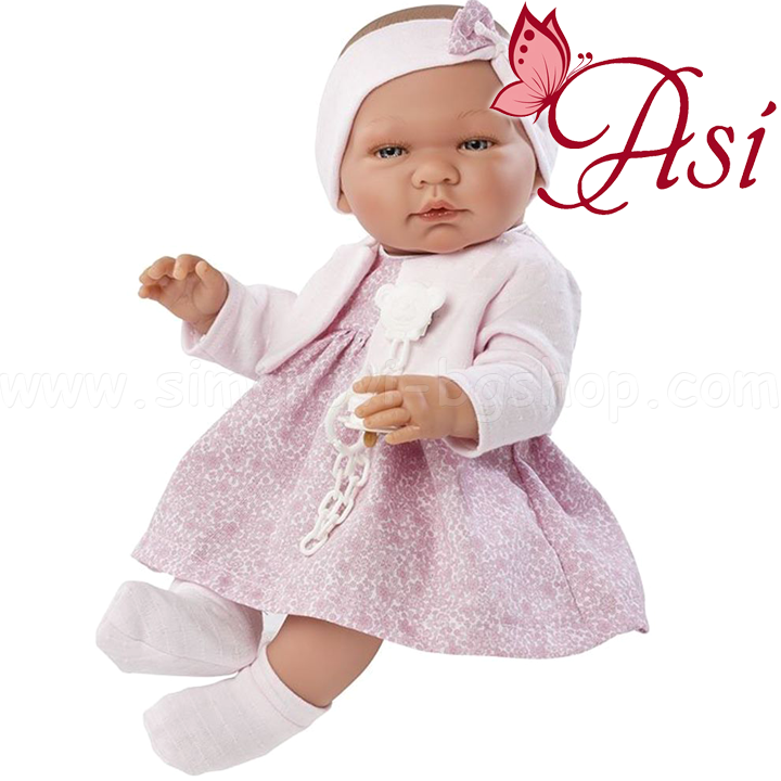 * Asi Baby doll Maria with pink clothes 43cm. 0364290