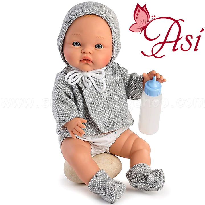 * Asi Alex baby doll with vest and hood 0526090