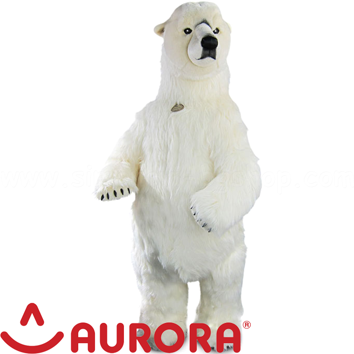 Aurora Jucărie de pluș Polar White Bear 184 cm. 151072A