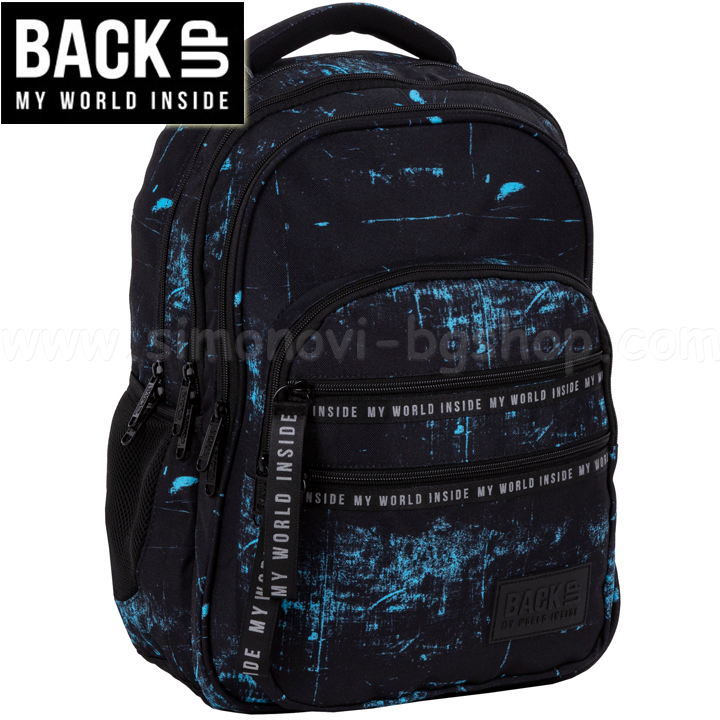 BackUp M Ученическа раница Night Lasers 83091 BackUp M Ученическа раница Night Lasers 83091